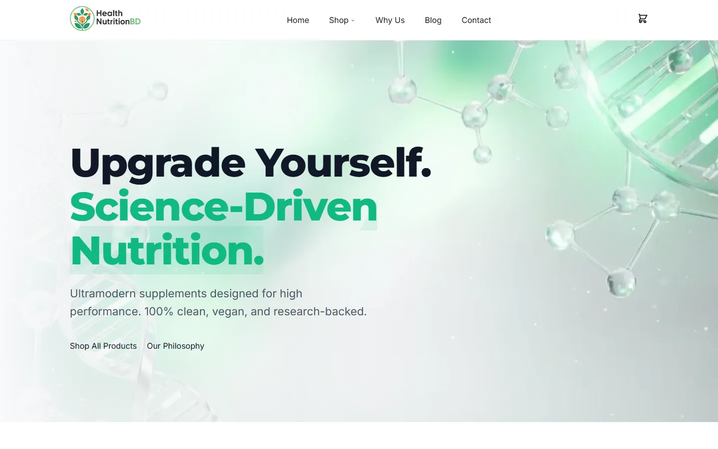 Health Nutrition BD — online shop for sports and wellness supplements